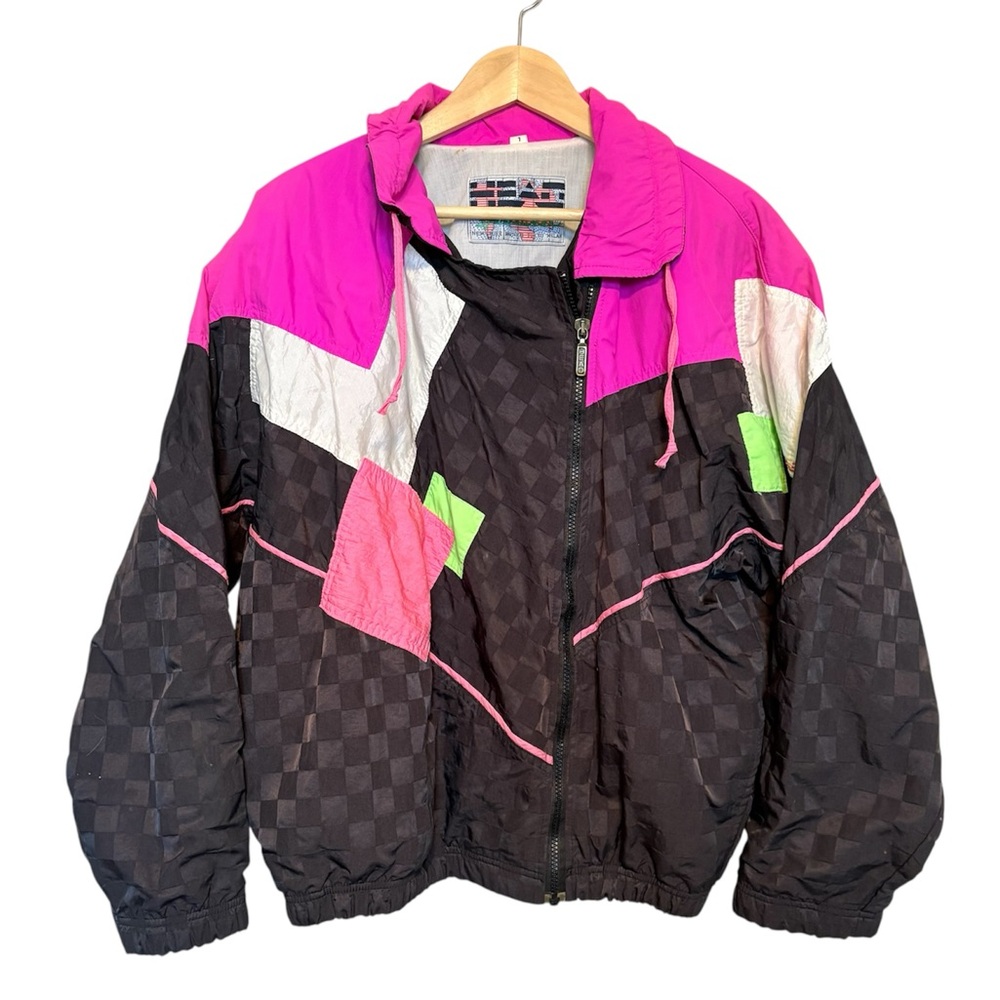 Vintage 90’s HEAD Sportswear Colorblock Windbreaker Jacket